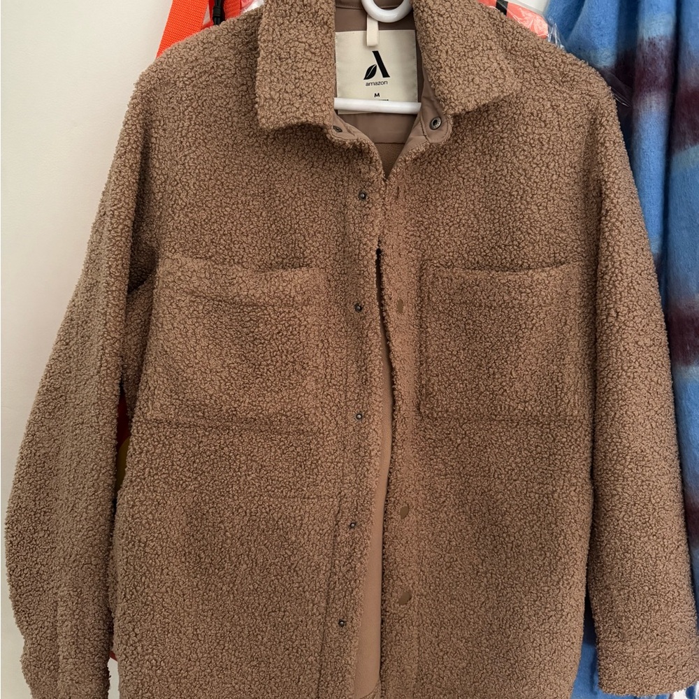Amazon Brown Teddy Jacket